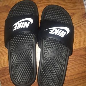nike slides new !!